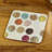 Retro Spot Square 6 Piece Coaster Set Set