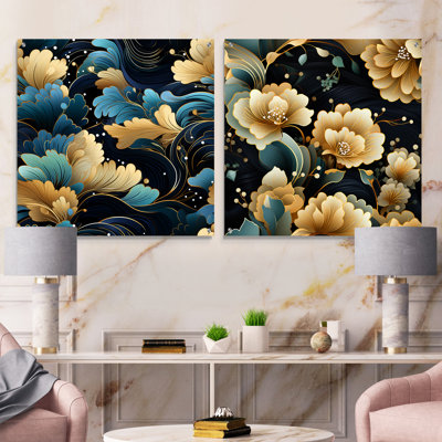 Orne - Abstract Acrylic Wall Art Glass Set Of 2