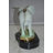 Elephant trunk Up Bronze Statue -  Size: 16"L x 9"W x 10"H.