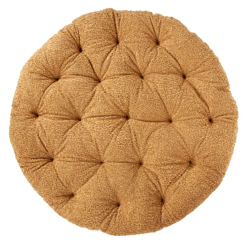 Outdoor 4'' Papasan Seat Cushion, Zazzle Camel