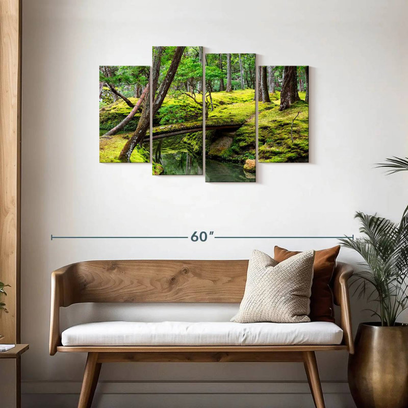 Alvord Bridge Over Calm Water, 27" H x 43" W