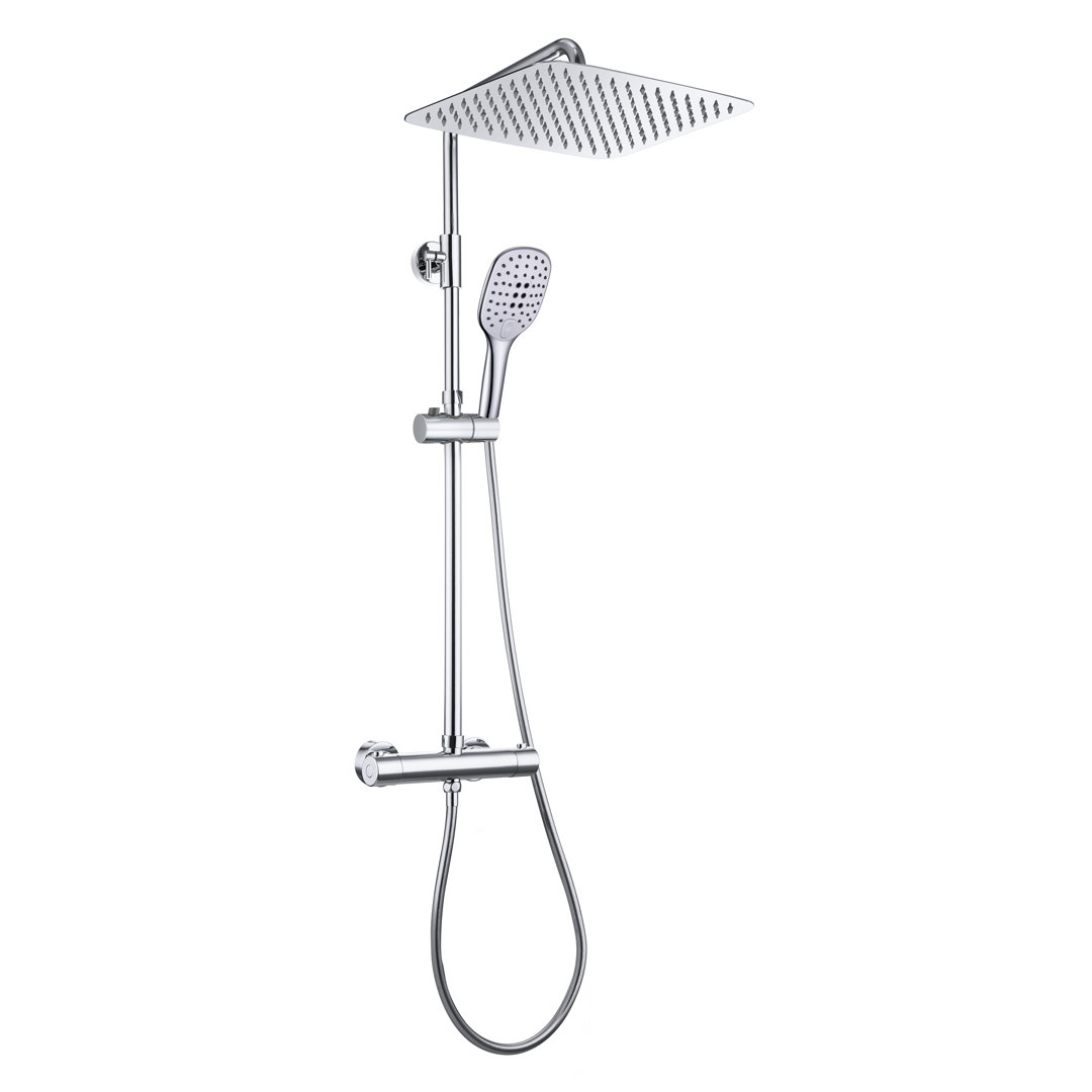 Belfry Bathroom Corcoran Mit Kopfbrause 35*25Cm Matt Schwarz