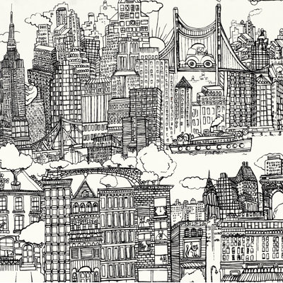 New York New York Fabric