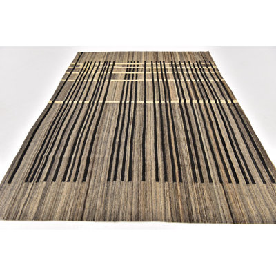 Tapis brun clair 6 x 9 Parrett