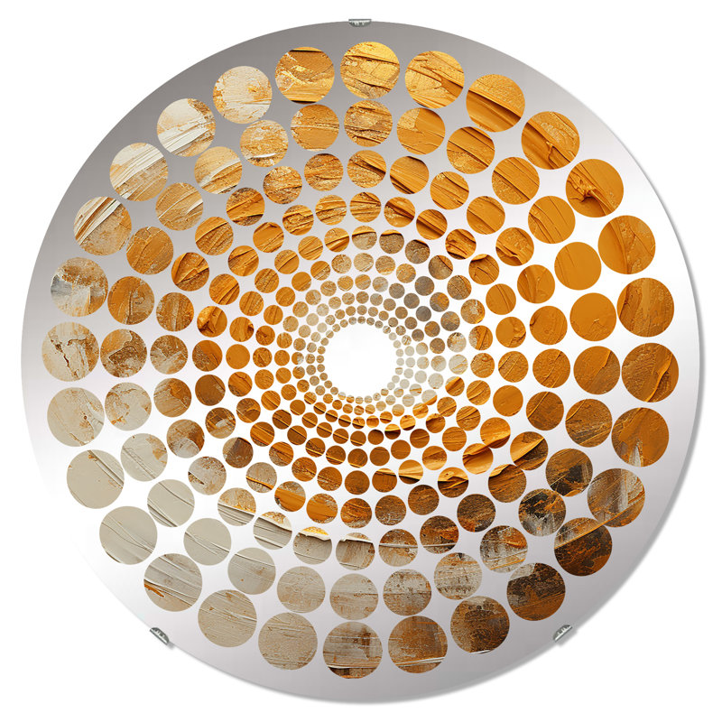 Gushwa Circle Wall Mirror, 31.4" x 31.4"