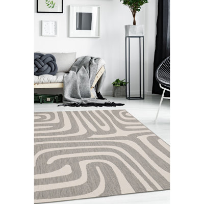 COMPASS ZEBRA GREY 160/230cm