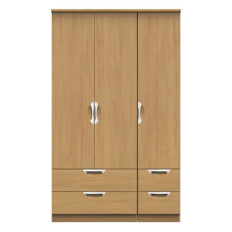 Bhodhini Manufactured Wood Wardrobe