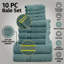 Egyptian Cotton 500GSM Absorbent 10-Piece Towel Bale Set-1544461163