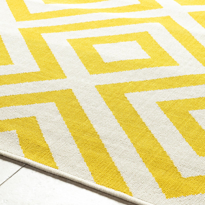Tapis intérieur / extérieur Haroutium, Carré 8 pi 10 po