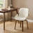 Faux Leather Upholstered Bentwood Swivel Accent Chair (Set Of 2)-275182138