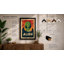 Alien Visitor Retro - Framed Print-733423281-733423282