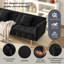 2 Seater Velvet Sofa Bed-103431067