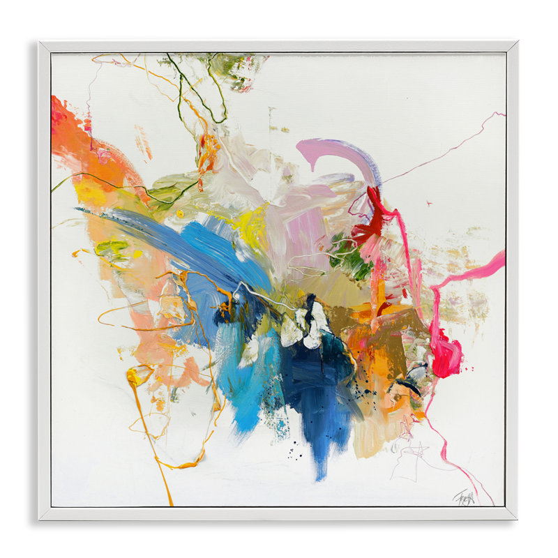 «Confident Abstraction», estampe numérique conçue par Design Fabrikken, H 12 po x l 12 po