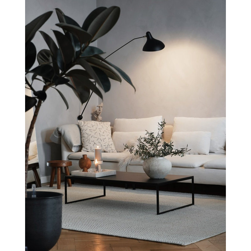 Off White Tact Rug, Rectangle 5'5" x 7'8"