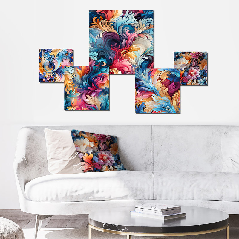 Eilerman - Marble Wall Art Set Of 5