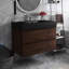 36 po Meuble-lavabo simple mural avec plateau-102693053