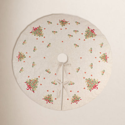 Embroidered Tree Skirt