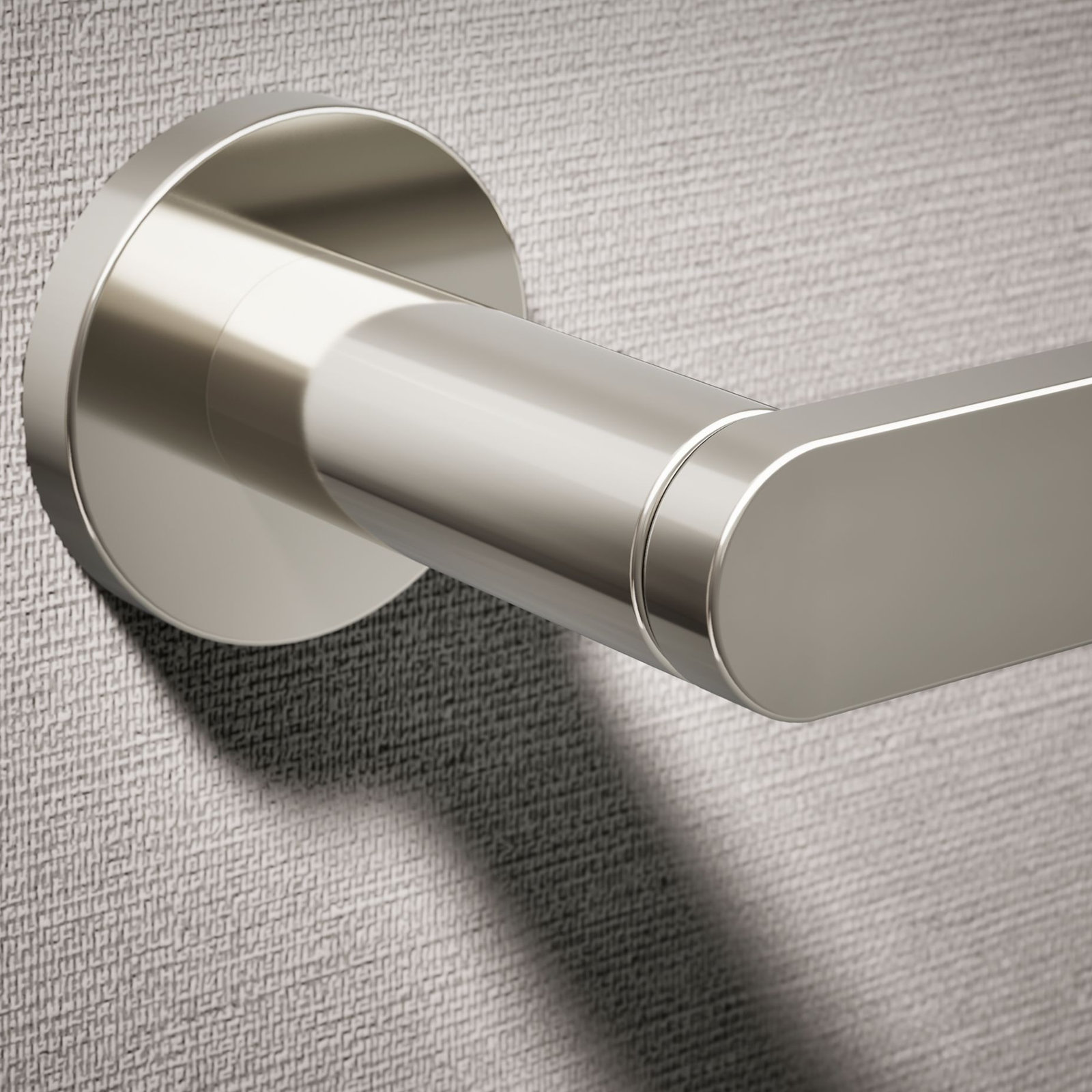 Wall Mount Toilet Paper Holder, Silver