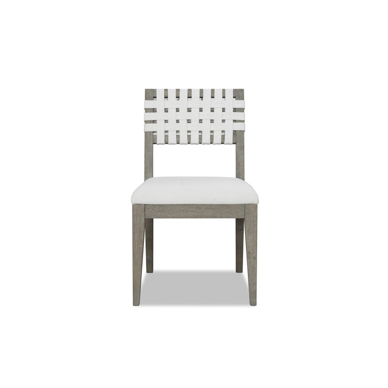 Chaise d'appoint en polyester mélangé, Gris