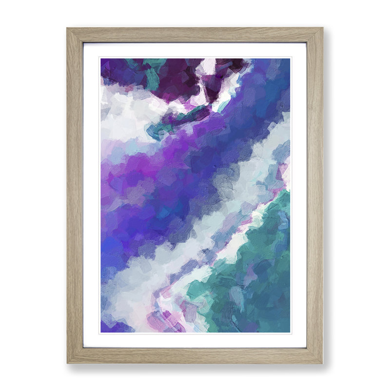Northern Whispers - Framed Print, 34cm H x 25cm W x 2cm D, Oak