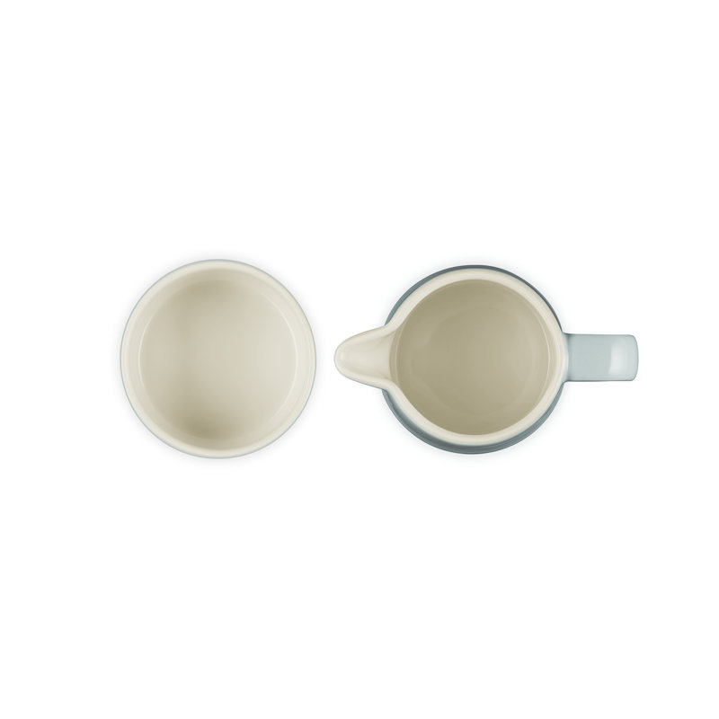 Le Creuset Stoneware Cream & Sugar Set, Sea Salt