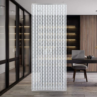 118 cm W x 240 cm H 1 - Panel Hanging Room Divider