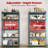 Tevis 60" H x 27.5" W x 12" D 5 Tiers Boltless Adjustable Storage Shelf Goods Rack-1090805075