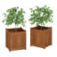 Leah Wood Planter Box