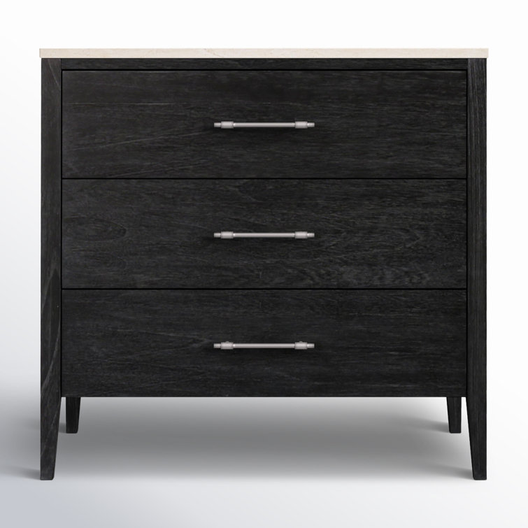 Isa 3 - Drawer Dresser with Marble Top 