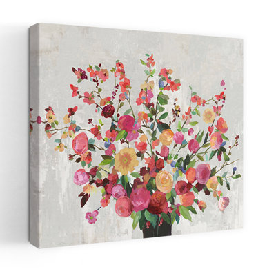 «Blossom In My Heart», art romantique moderne et vibrant