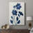 Indigo Bloom II -Custom Wrapped Gallery Cavas-372651050