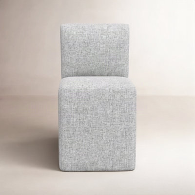 Mendy Upholstered Dining Chair with Casters