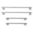 10Pcs Wall-Mounted Bathroom Towel Bar Set-103056921