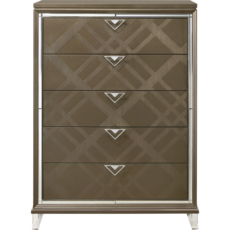 Commode 5 tiroirs l 39 po