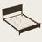 Modern Solid Wood Platform Bed with Tapered Legs, Easy Assembly, Elegant & Durable Design-1036869550-1036869545