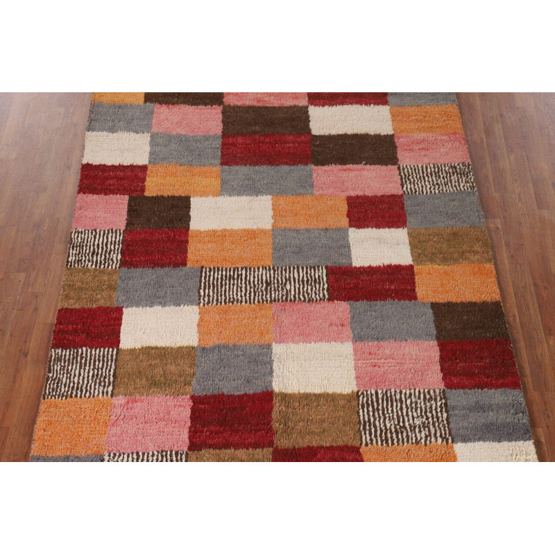 Tapis à carreaux oriental marocain 6 x 10
