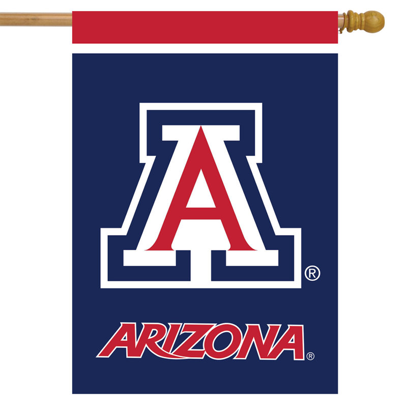 Arizona Wildcats NCAA Licensed House Flag, Arizona