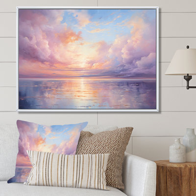 Sunset Cotton Candy Skies II - Sunset Canvas Prints