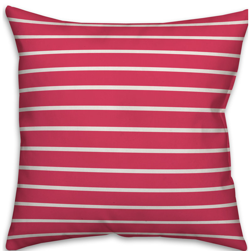 Outdoor Reversible Throw Pillow
