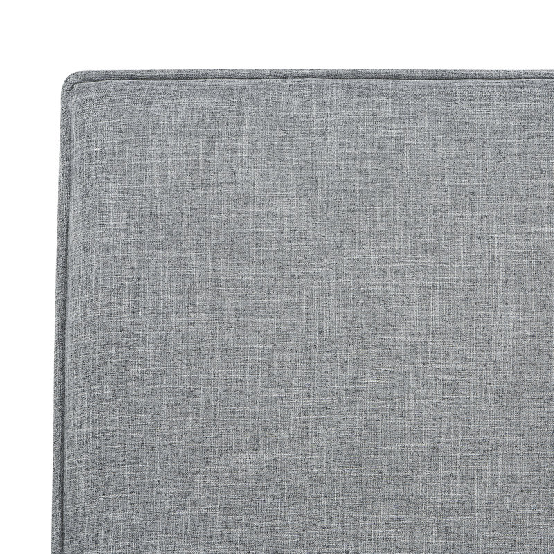 Sennez Upholstered Bed, Grey/Brown/Blue, 160 x 200cm
