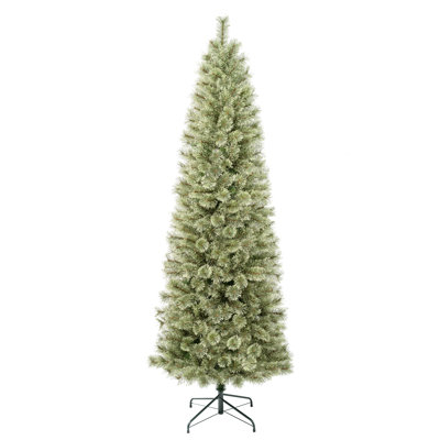 The Holiday Aisle® Artificial Arcadia Pine Cashmere Slim Christmas Hinged Tree