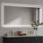48×24 Inch Anti-Fog LED Bathroom Mirror With Modern Straight-Edged Design, 3 Color Dimmable Lighting, Horizontal/Vertical Wall Mount