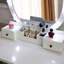 Ensemble coiffeuse avec tabouret et miroir Sikeston-2007122212