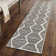 Boho Stripe Design Low Pile Performance Area Rug