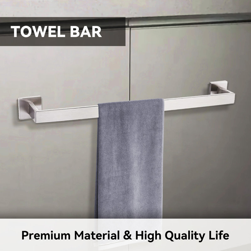 5 - Piece Bathroom Hardware Set, Brushed Nickel