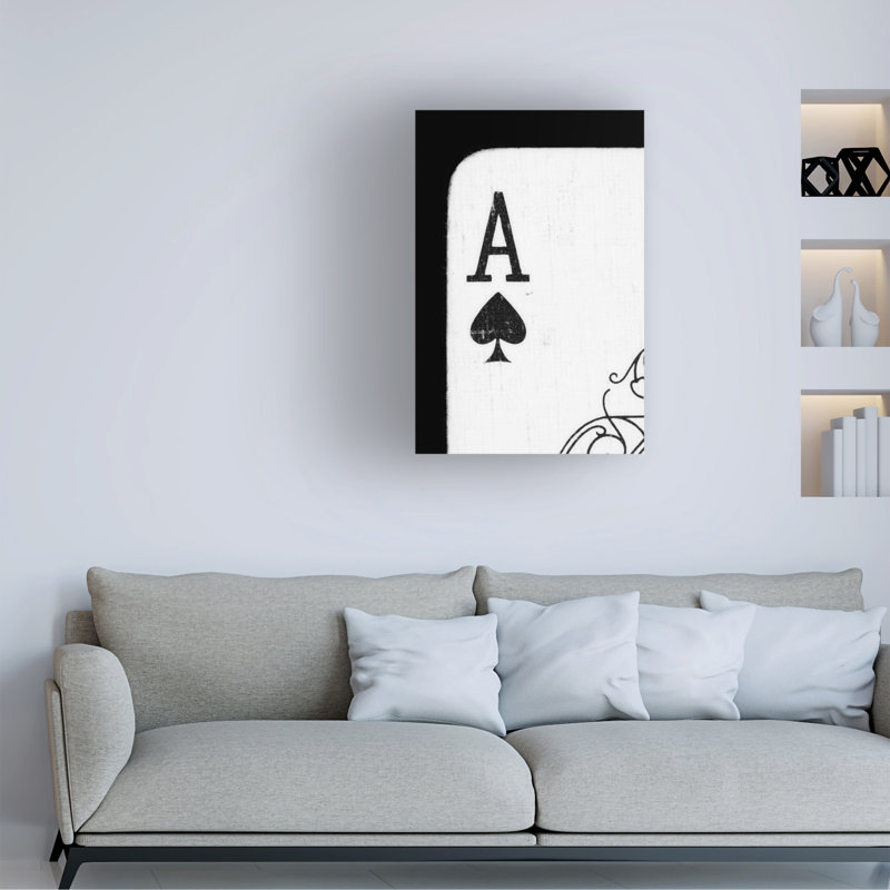 Divertissement Ace Of Spades Gros Plan, H 24 po x l 16 po x P 2 po