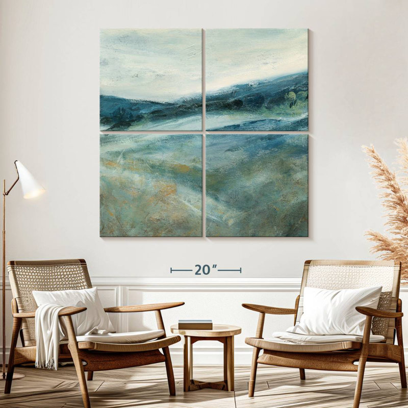 Distant Shadows II, 57" H x 57" W
