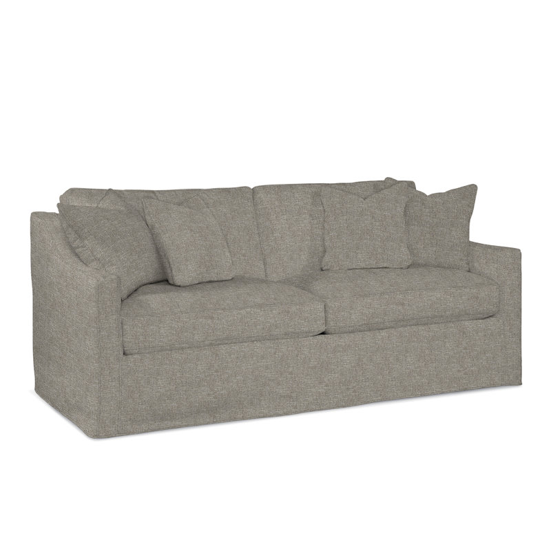 Oliver 81" Upholstered Loveseat, Basic Gray; 0317-83