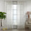 Extra Long & Extra Wide Chiffon Faux Silk Crep Single Panel Curtain