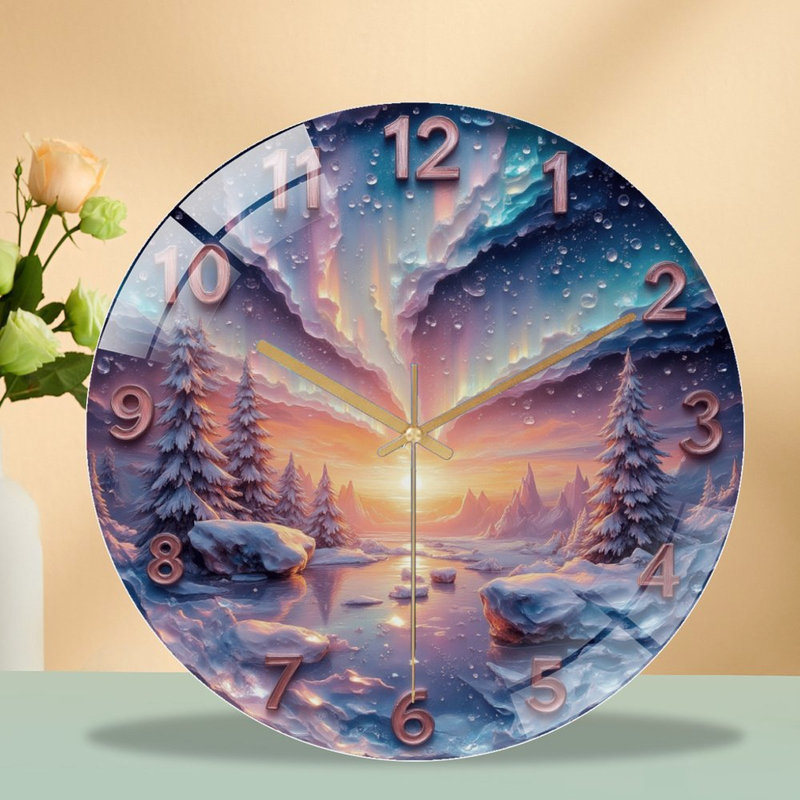 Horloge murale horloge 12 po